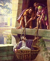 Paul in Damascus Basket
